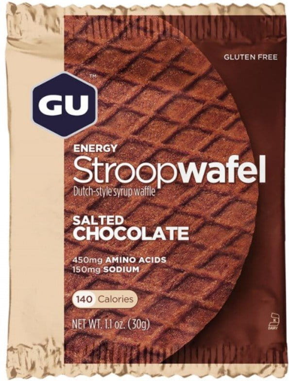 Proteínové palacinky GU Energy Wafel Salted Chocolate