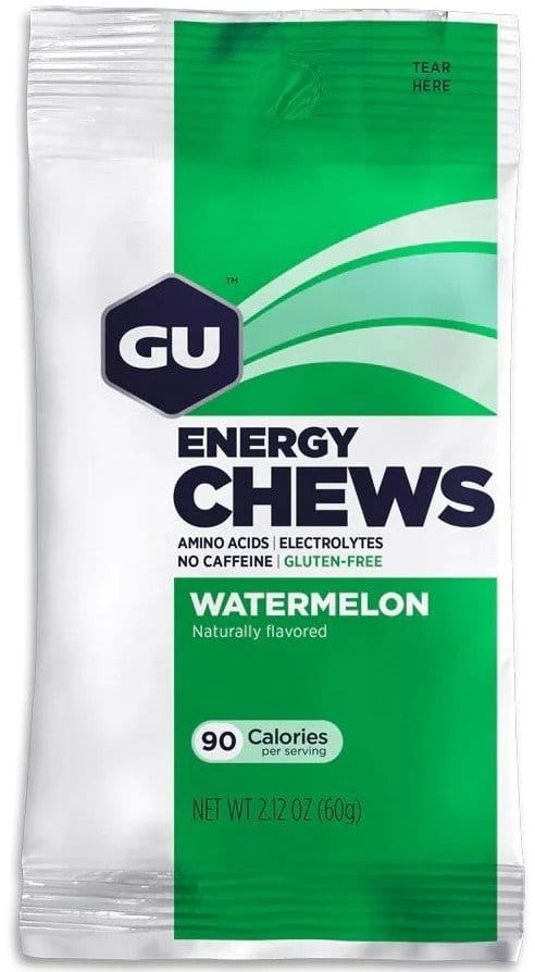 Energetické gély GU Energy Chews 60 g Watermelon