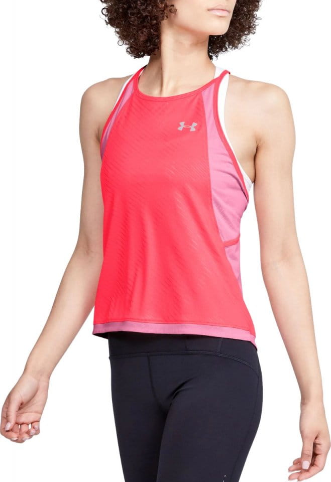 Tielko Under Armour W UA Qualifier ISO-CHILL Embossed Tank