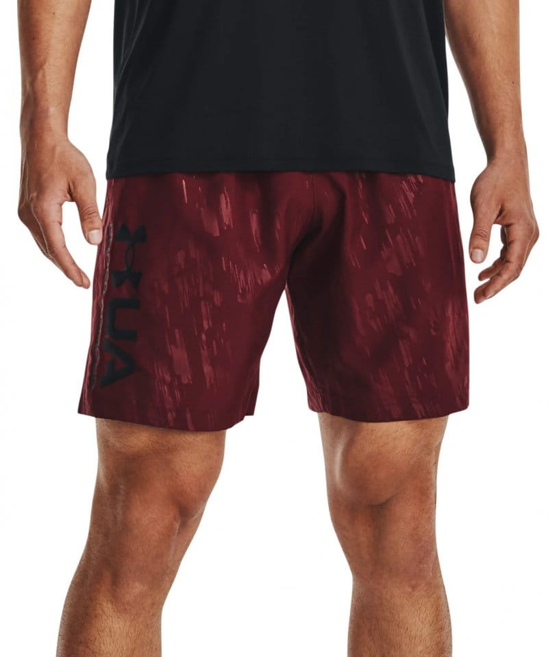 Šortky Under Armour UA Woven Emboss Shorts-RED