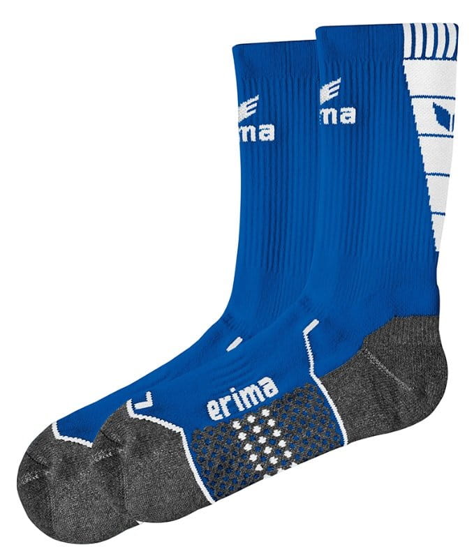 Ponožky Erima Short Socks Trainingssocken Blau Weiss