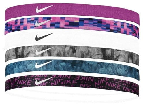 Čelenka Nike Headbands 6 PK Printed