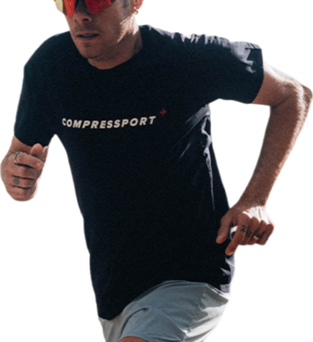 Tričko Compressport Training SS Logo Tshirt M