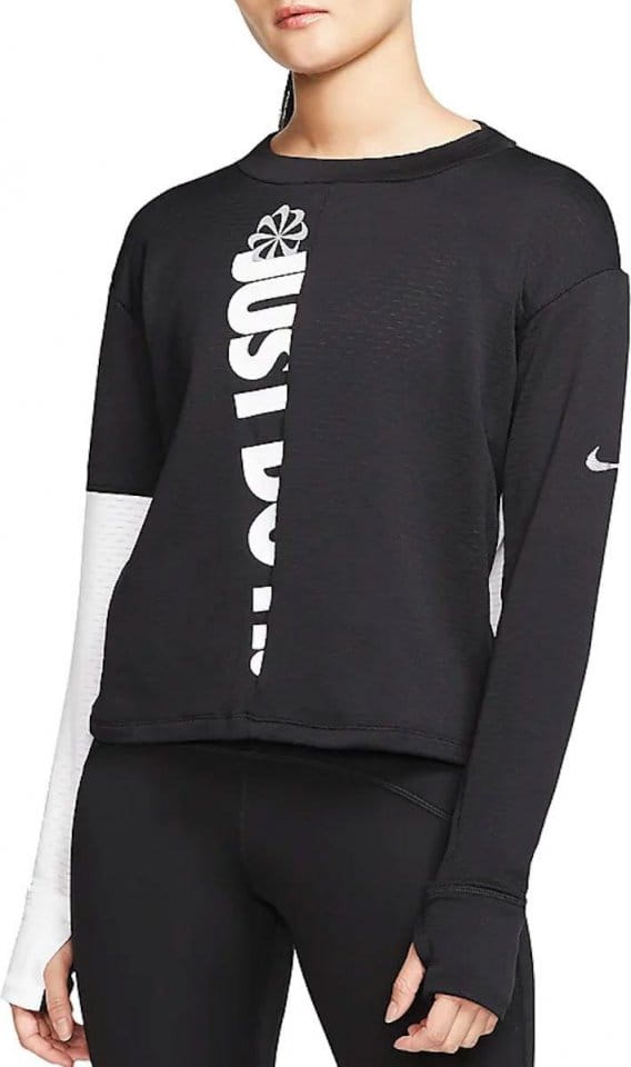 Tričko s dlhým rukávom Nike W NK ICNCLSH SPHR TOP CREW