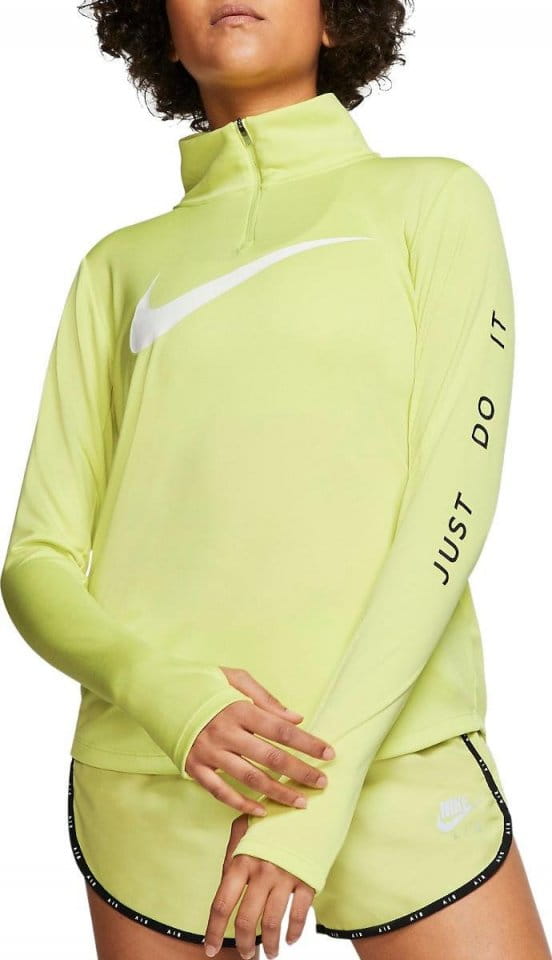 Tričko s dlhým rukávom Nike W NK MIDLAYER QZ SWSH RUN
