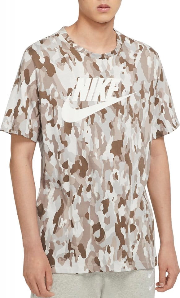 Tričko Nike M NSW AOP CAMO CLUB SS TEE