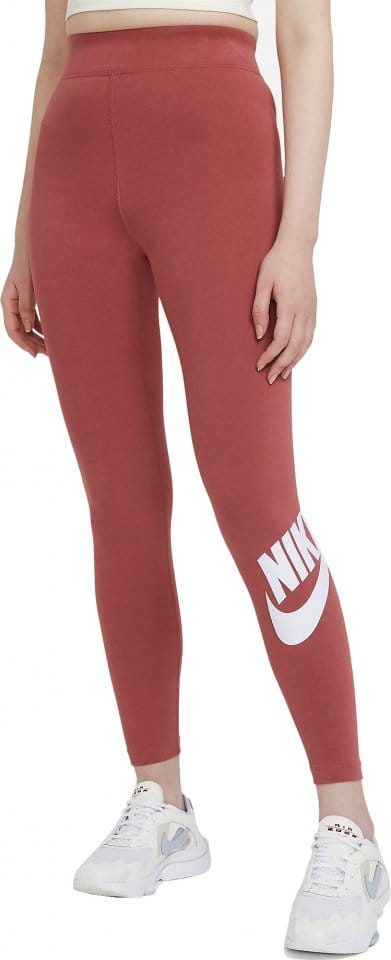 Legíny Nike Sportswear Essential Women s High-Waisted Logo Leggings