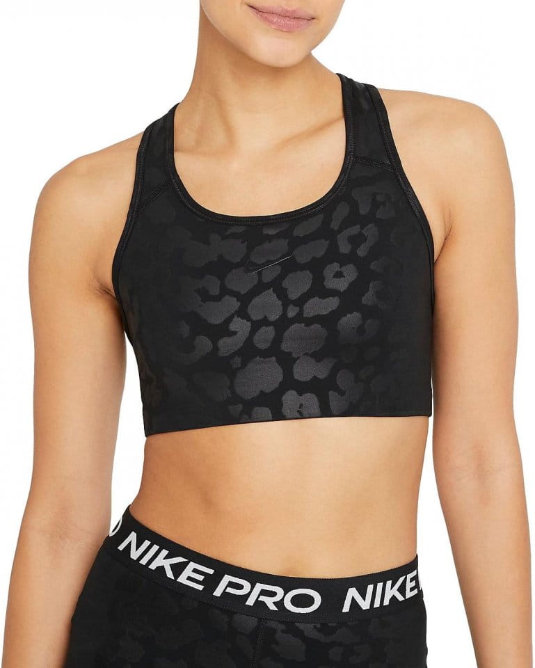 Podprsenka Nike Pro Dri-FIT Swoosh Women’s Medium-Support 1-Piece Pad Leopard Sports Bra