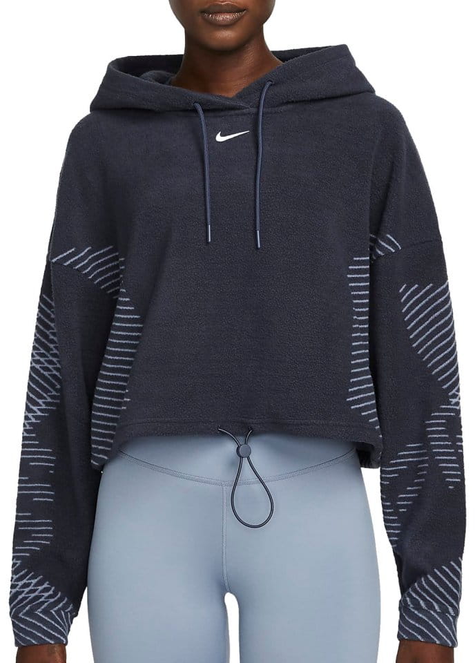 Mikina kapucňou Nike Pro Therma-FIT ADV Women s Cropped Fleece Hoodie