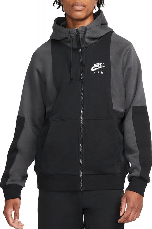 Mikina kapucňou Nike Air Men s Brushed-Back Fleece Full-Zip Hoodie