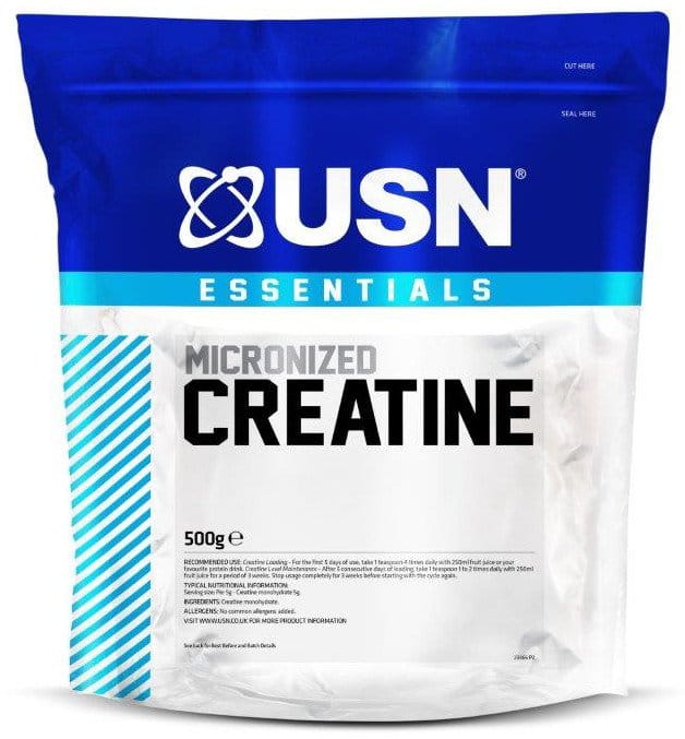 Creatine monohydrate USN Essential without flavor 500g