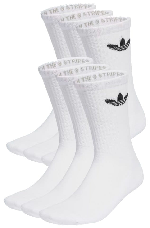 Ponožky adidas Originals Trefoil Cushion Crew 6P