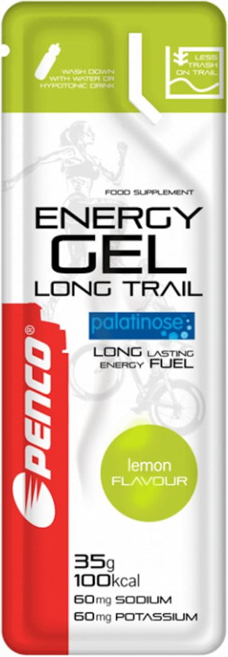 Energetický gél PENCO ENERGY GÉL LONG TRAIL 35G citrón