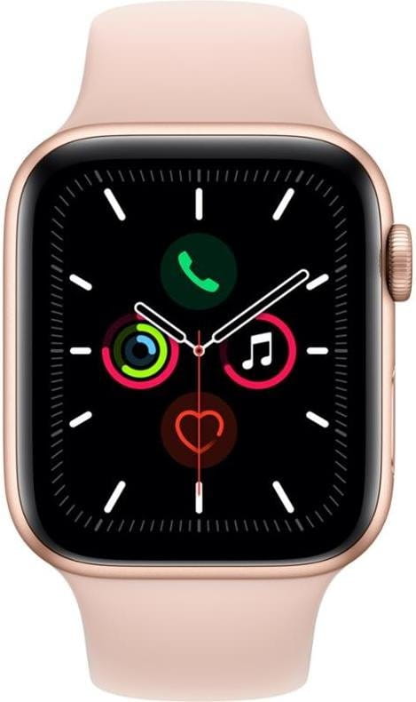 Hodinky Apple Watch Series 5   GPS, 44mm Gold Aluminium Case with Pink Sand